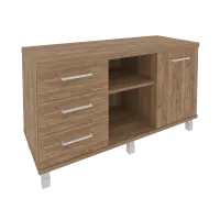 Тумба сервисная First KTS-1 (дуб Табак)